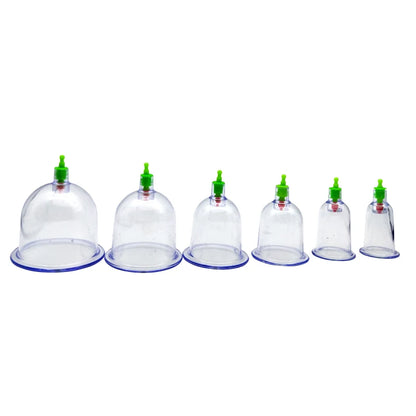 6-Piece Vacuum Cupping Therapy Set