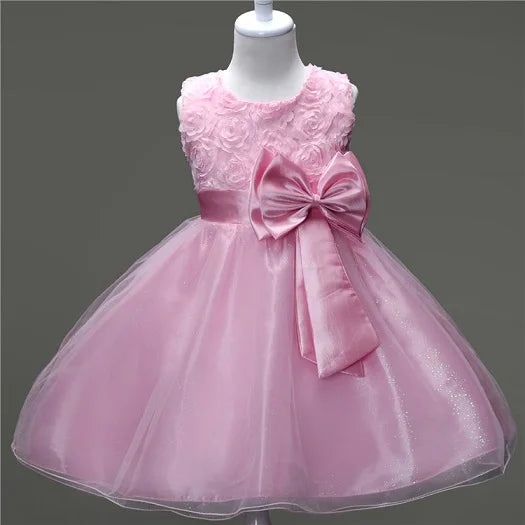 Princess Tutu Dress – Flower Sequins for Girls