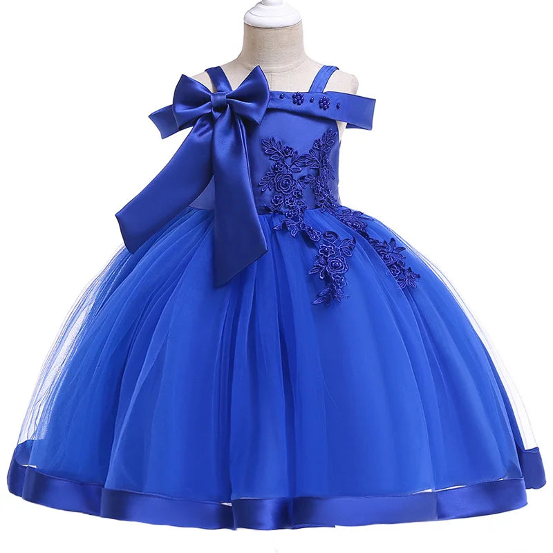Elegant Christmas & Party Dress for Girls (3–10Y)