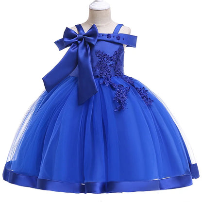 Elegant Christmas & Party Dress for Girls (3–10Y)