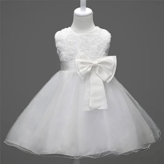 Princess Tutu Dress – Flower Sequins for Girls