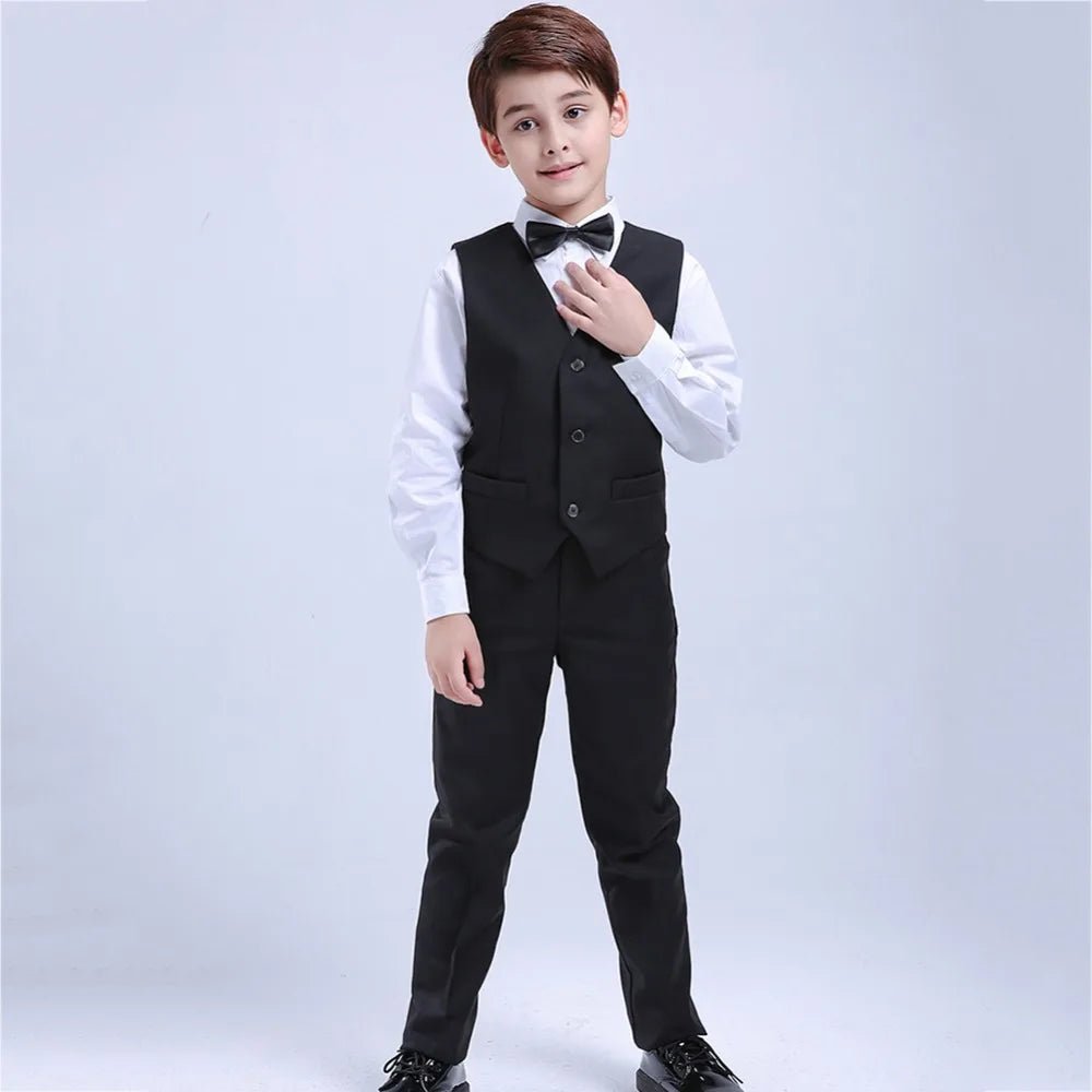 Stylish Boys’ Wedding Suit – Complete 6-Piece Party Outfit