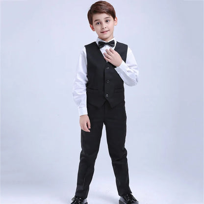 Stylish Boys’ Wedding Suit – Complete 6-Piece Party Outfit