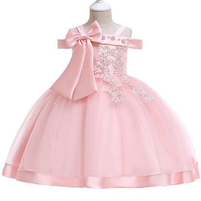 Elegant Christmas & Party Dress for Girls (3–10Y)
