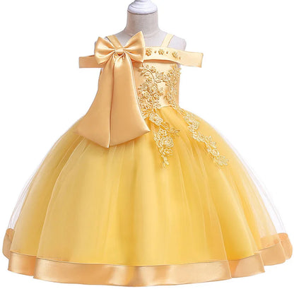 Elegant Christmas & Party Dress for Girls (3–10Y)