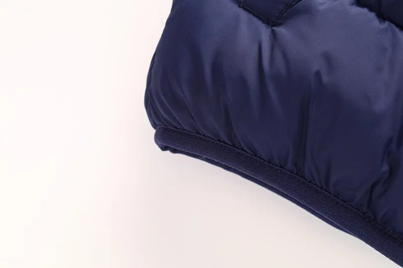 Warm Baby Snowsuit – Fur Hooded Jacket for Boys & Girls