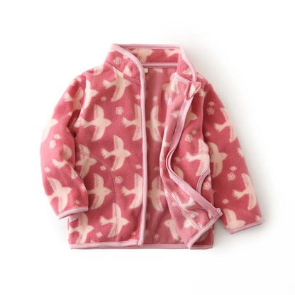 Warm Print Coat – Toddler Outerwear