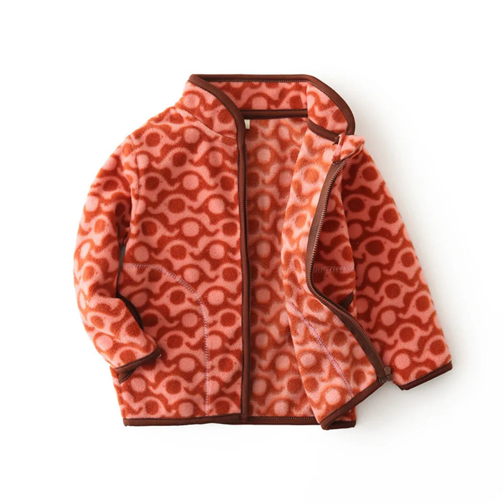 Warm Print Coat – Toddler Outerwear