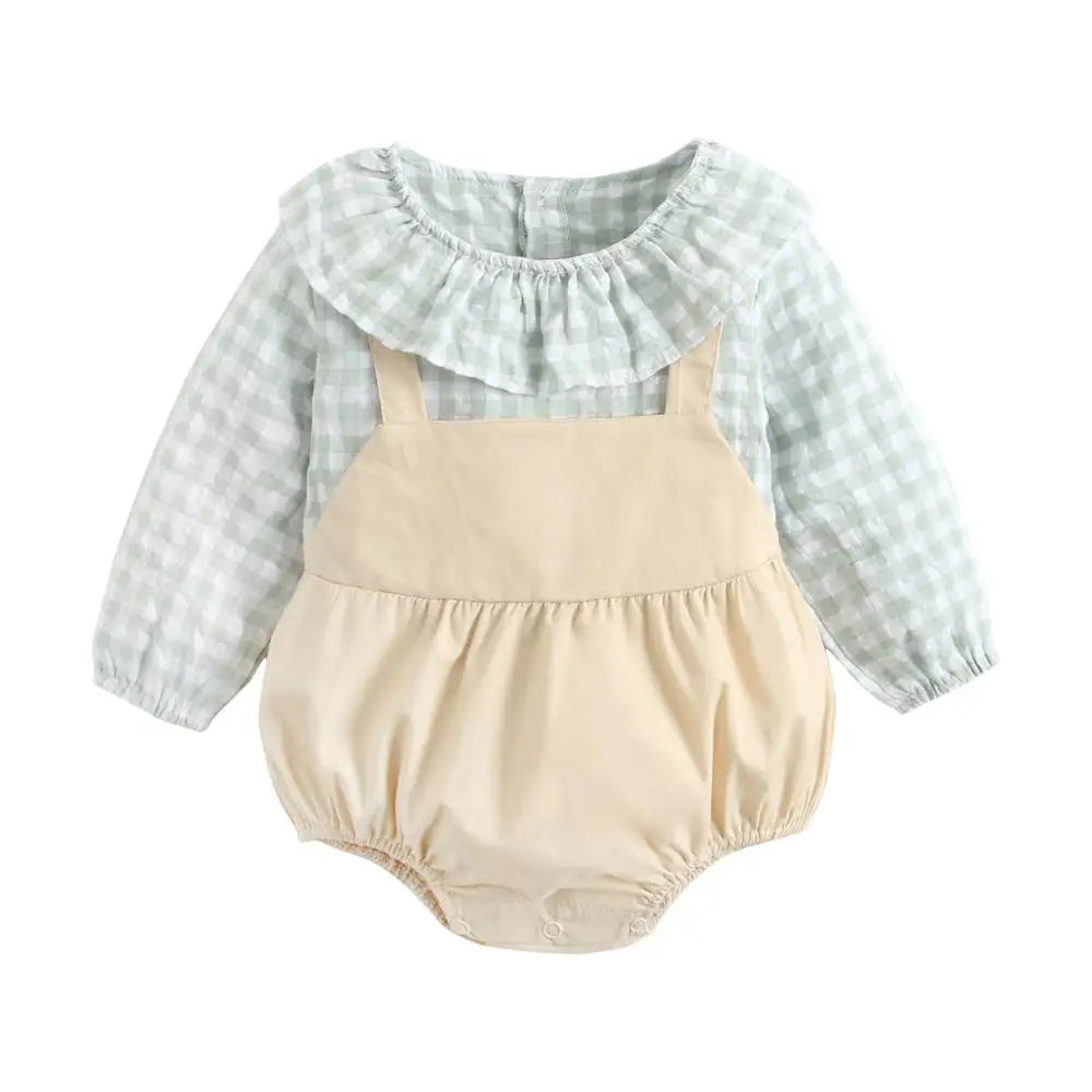 Toddler Girls’ Long Sleeve Autumn Romper