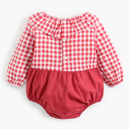Toddler Girls’ Long Sleeve Autumn Romper