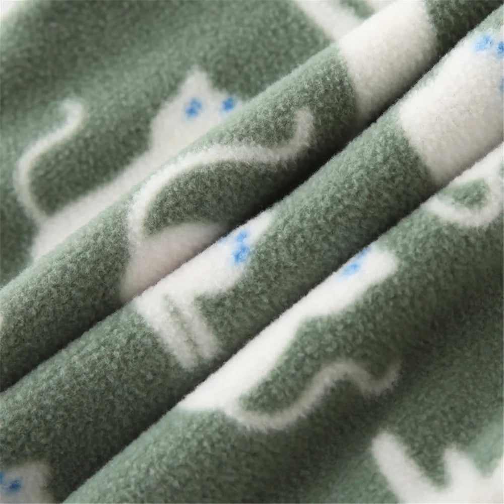 Warm Print Coat – Toddler Outerwear