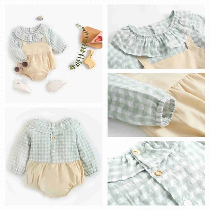 Toddler Girls’ Long Sleeve Autumn Romper