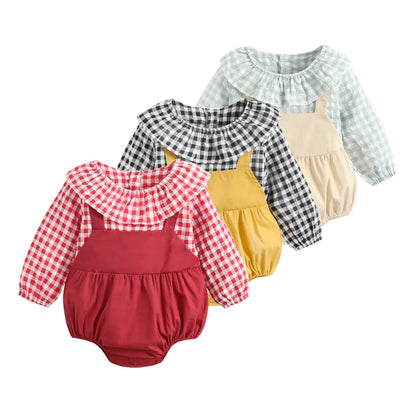 Toddler Girls’ Long Sleeve Autumn Romper