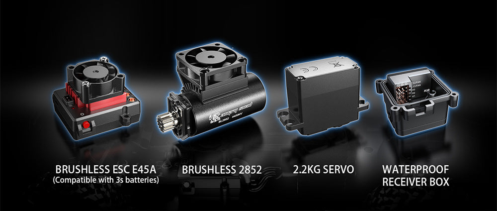 Brushless 1:16 RC Car – MJX Hyper Go High-Speed 4WD Truck Toy