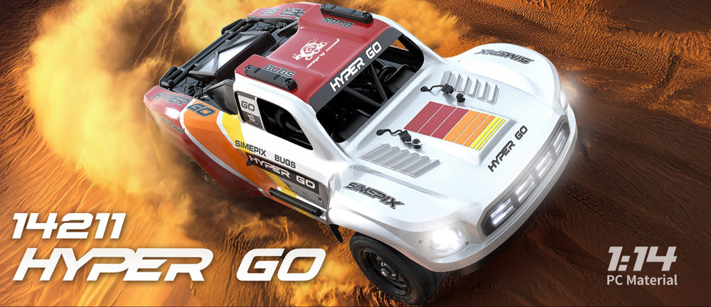 Brushless 1:16 RC Car – MJX Hyper Go High-Speed 4WD Truck Toy