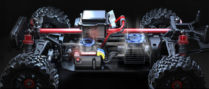 Brushless 1:16 RC Car – MJX Hyper Go High-Speed 4WD Truck Toy