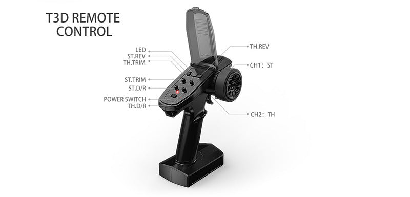 Brushless 1:16 RC Car – MJX Hyper Go High-Speed 4WD Truck Toy