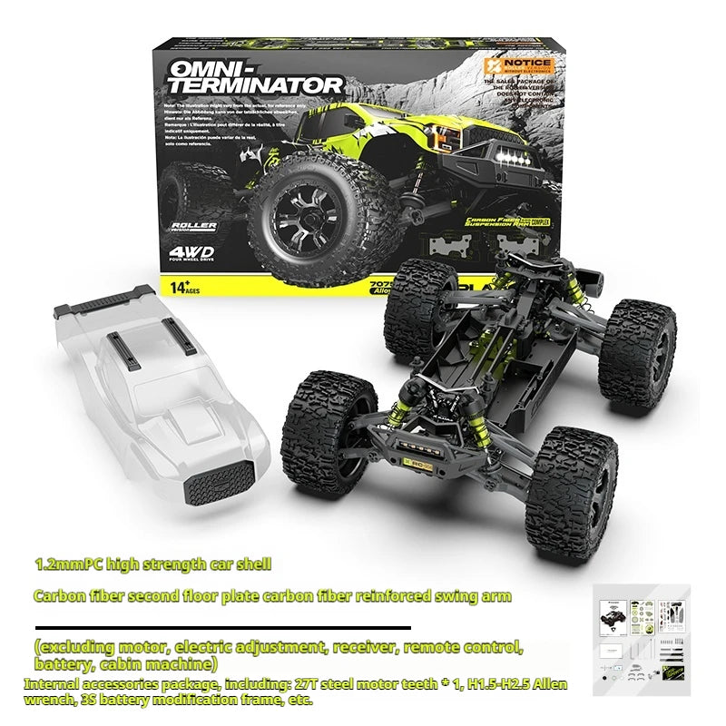 1:10 RC Off-Road Car – LLL Terminator Brushless 4WD Electric Toy