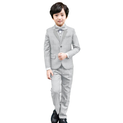 Stylish Boys’ Wedding Suit – Complete 6-Piece Party Outfit