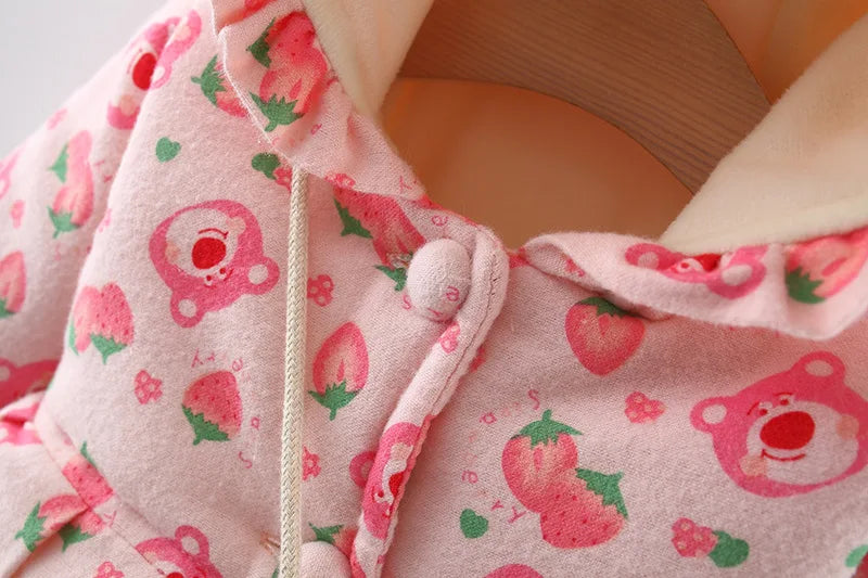 Toddler & Kids Bunny Ear Winter Outerwear