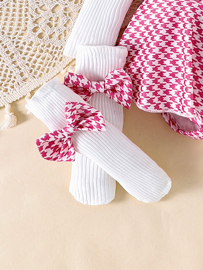 Sweet Baby Girl Fall Outfit 2Pcs Set