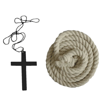 Monk Cosplay Outfit – Medieval Robe for Priest, Wizard & Costume Play