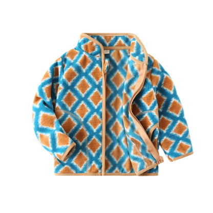 Warm Print Coat – Toddler Outerwear