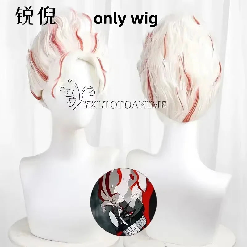 Ken Takakura Halloween Cosplay – Dandadan Party Anime Costume with Wig
