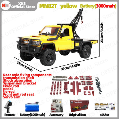 MN82T RC Truck – 1:12 Scale Off-Road Climbing Car for Christmas Gift