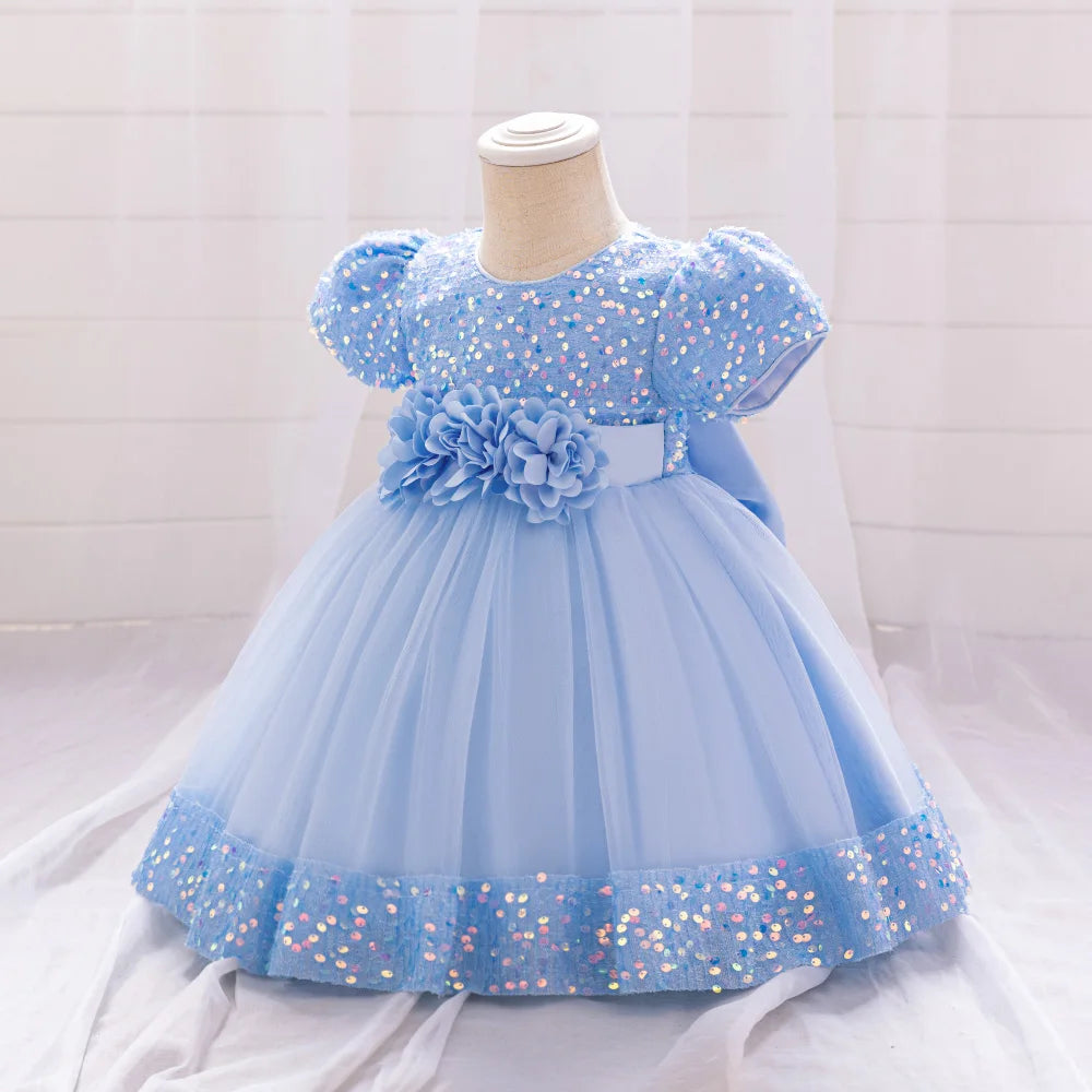 Infant Girl Special Occasion Dress – Baptism & Christmas