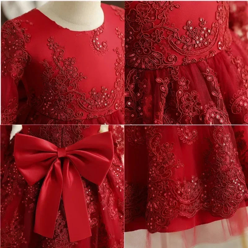 Baby Girl Formal Gown – Baptism to Christmas