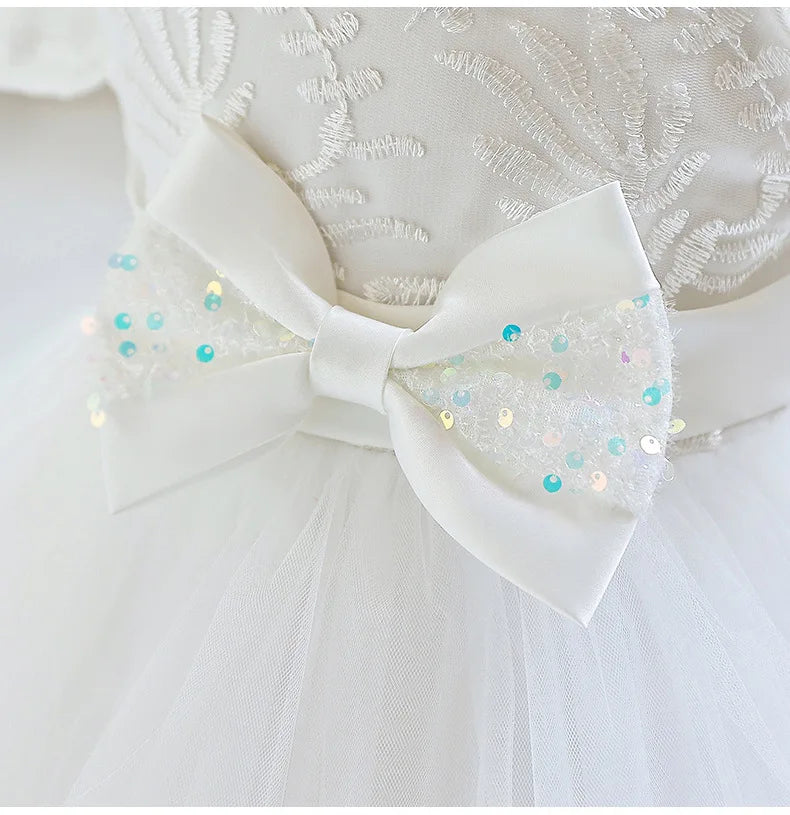 Toddler Princess Dress – Short Sleeve, Sparkly & Fluffy