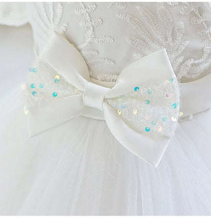 Toddler Princess Dress – Short Sleeve, Sparkly & Fluffy