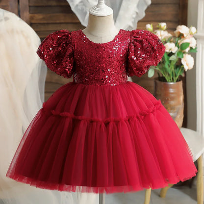 Kids Fancy Birthday & Baptism Summer Dress