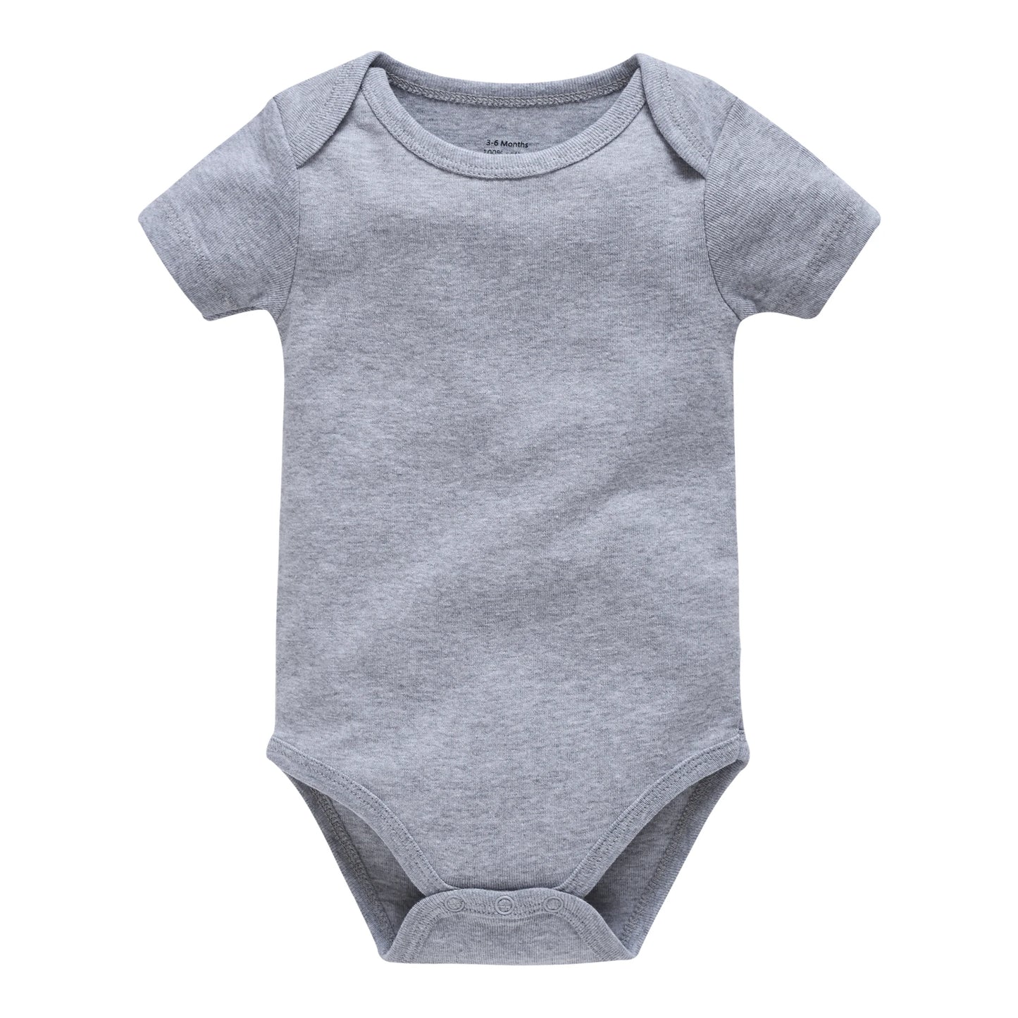 Short Sleeve Baby Bodysuit – Soft Cotton (0–24M)