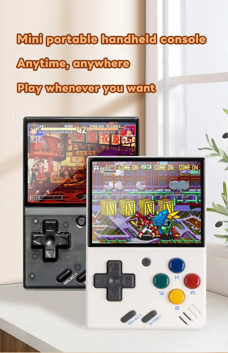 Mini V4 Handheld Retro Console: 2.8'' IPS, 2000mAh, Linux Gaming