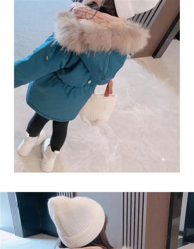 Children’s Thick Winter Jacket – Korean Fashion