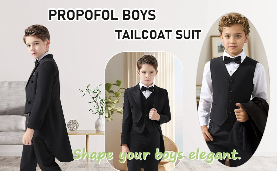 Little Gentleman 3-Piece Suit – Boys’ Prom, Wedding & Formal Outfit