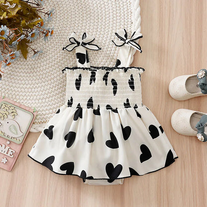 Baby Girl Sleeveless Summer Outfit 0–12M