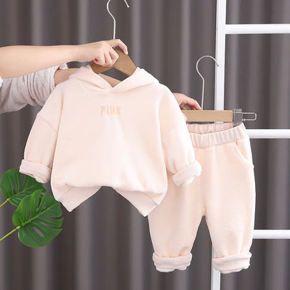 Baby Winter Clothing Set – Hoodie & Pants