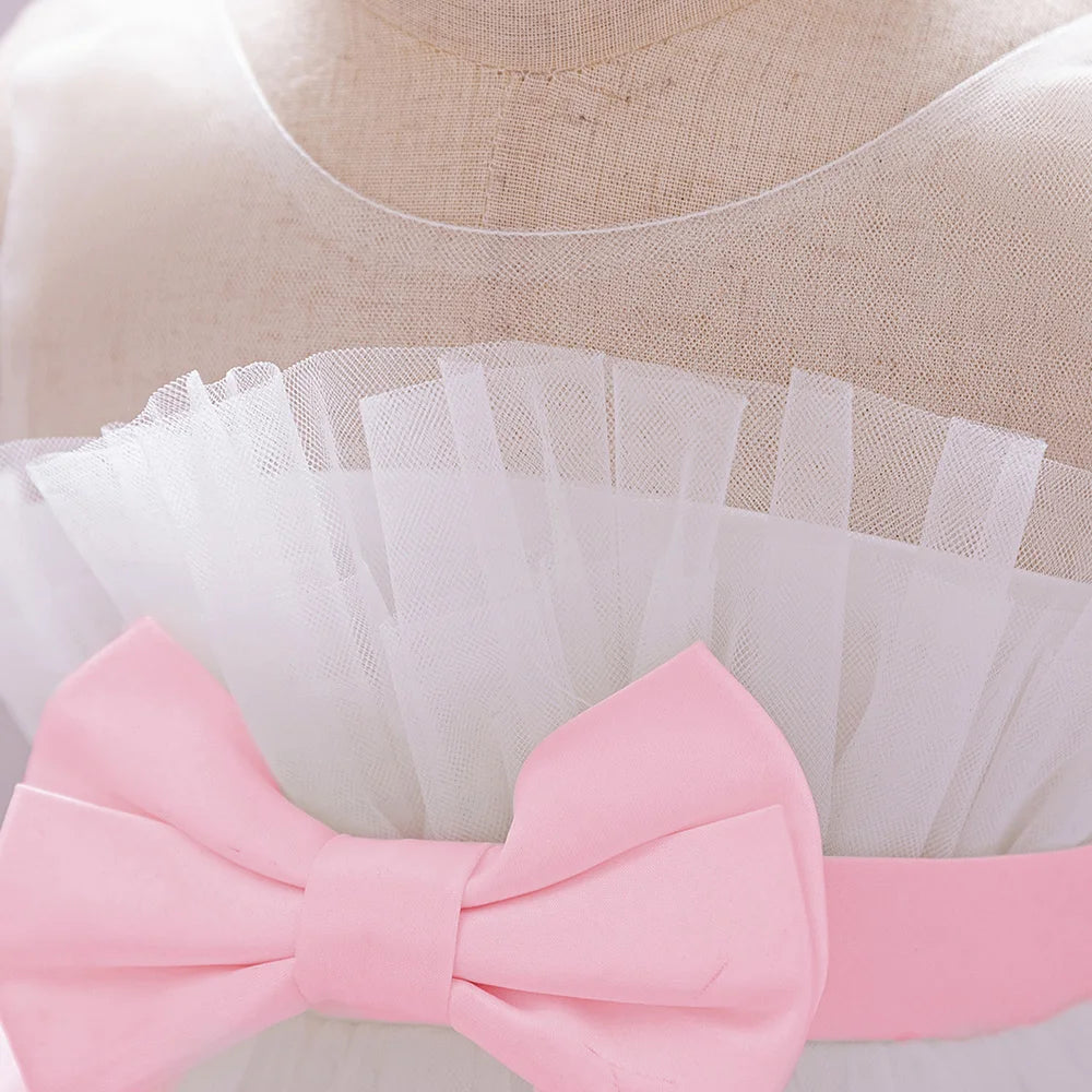 Baby Girl Dress – Elegant Party & Baptism Wear