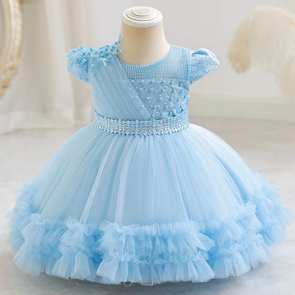 Baby Girl Birthday Dress – Princess Tulle Gown
