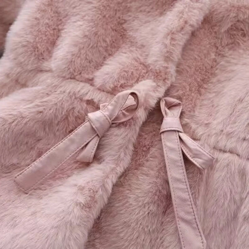 Warm Girls’ Jacket – Long Sleeve Plush Outerwear