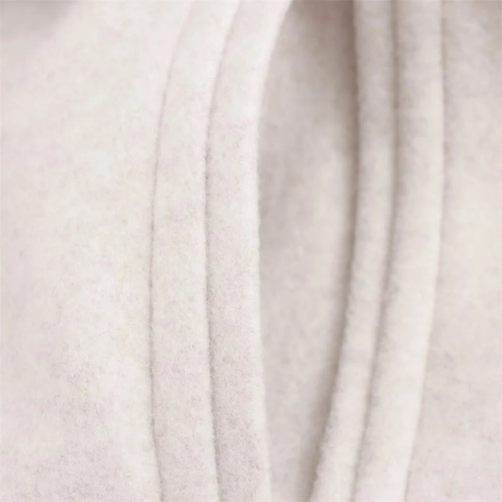 Chic Autumn Windcoat with Bow Belt & Pockets