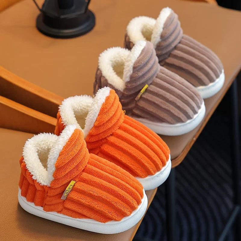 Cozy Winter Plush Slippers – Warmth & Comfort for Kids