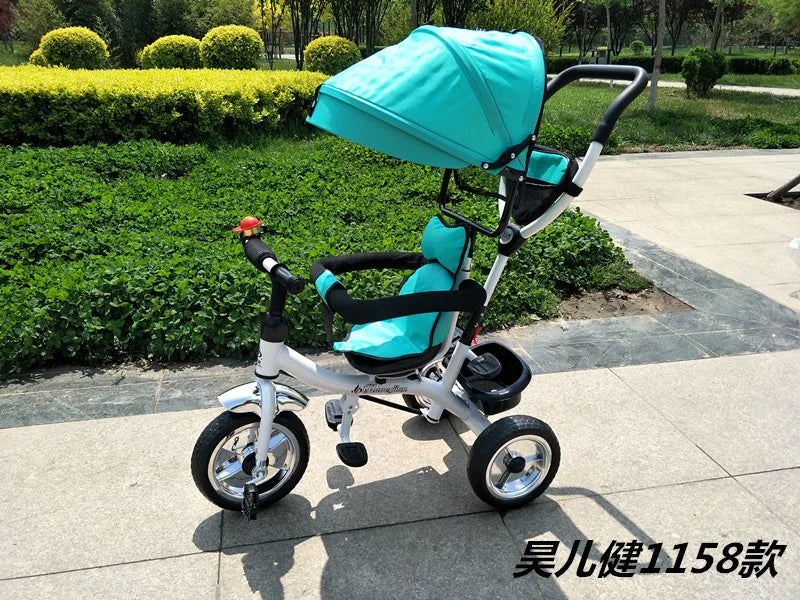 New Reversible Children's Tricycle – 3-in-1 Kids Bike & Scooter