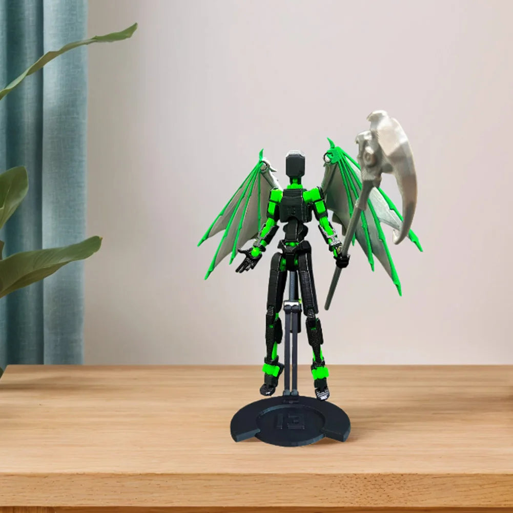 Desk Toy & Gift – 3D Multi-Jointed Action Figure for Him