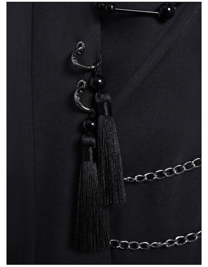 Demon Hunters Jinu Cosplay Suit – KPOP SAJA Boys Uniform for Men