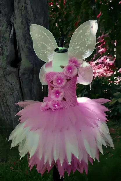 Girls’ Fairy Tutu Dress – Jungle & Forest Princess Look