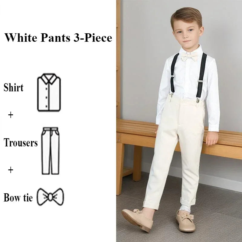 Boys’ Classic Formal Wear – Wedding, Birthday & Evening Outfit